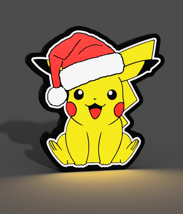 Luminária Pokemon Natal